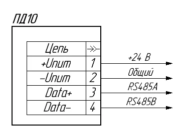 Поровый ПД10.0010И.99.02.02.15 схема подкл.png Поровый ПД10.0010И.99.02.02.15 схема подкл.png
